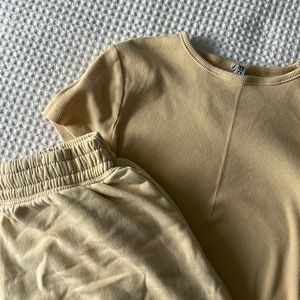 H&M Yellow Lounge Set